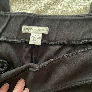 Cato Dark Gray Wide Leg Pants